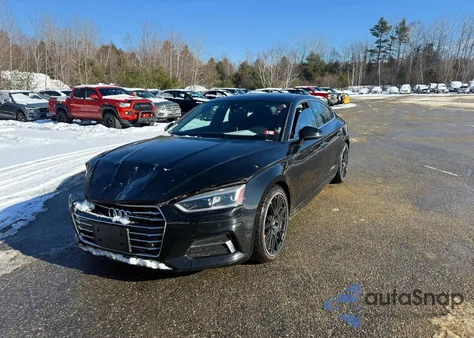 2018 Audi A5 Premium Plus from USA, damaged, VIN WAUBNCF54JA004009